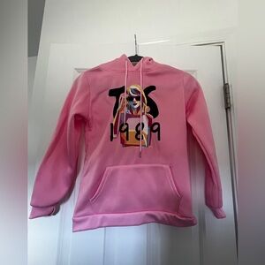 Taylor Swift hoodie sweatshirt with pocket.